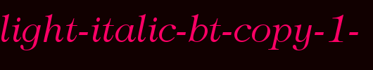 Tiffany-Light-Italic-BT-copy-1-.ttf类型，T字母英文