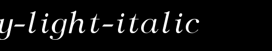Tiffany-Light-Italic.ttf类型，T字母英文