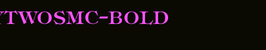 TiffanyTwoSmc-Bold.ttf类型，T字母英文