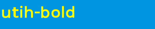TikusPutih-bold.ttf类型，T字母英文