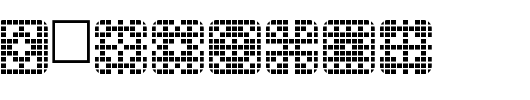 Tile-Things.ttf类型，T字母英文