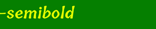 Tillana-SemiBold.ttf类型，T字母英文