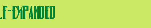 Timberwolf-Expanded.ttf类型，T字母英文