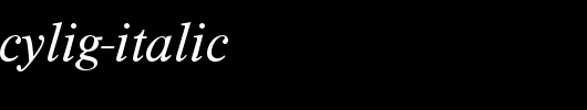 TimelessTCYLig-Italic.ttf类型，T字母英文