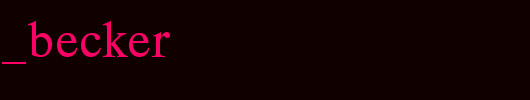 Timeless_Becker.ttf类型，T字母英文