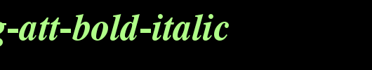 Times-CG-ATT-Bold-Italic.ttf类型，T字母英文