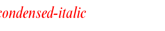 Times-NR-Condensed-Italic.ttf类型，T字母英文