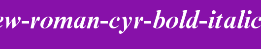 Times-New-Roman-Cyr-Bold-Italic.ttf类型，T字母英文
