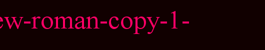 Times-New-Roman-copy-1-.ttf类型，T字母英文