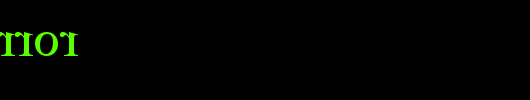 TimesMirror.ttf类型，T字母英文