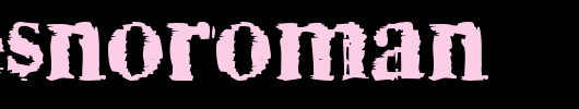 TimesNoRoman.ttf类型，T字母英文