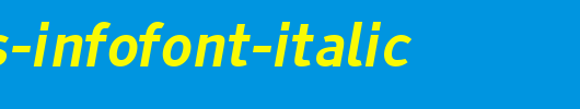 Tiresias-Infofont-Italic.ttf类型，T字母英文