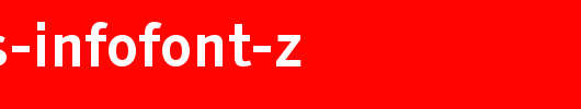Tiresias-Infofont-Z.ttf类型，T字母英文