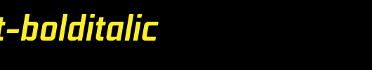 TitanText-BoldItalic.ttf类型，T字母英文