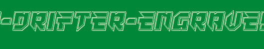 Tokyo-Drifter-Engraved.ttf类型，T字母英文