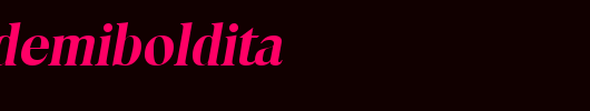 Toledo-DemiBoldIta.ttf类型，T字母英文