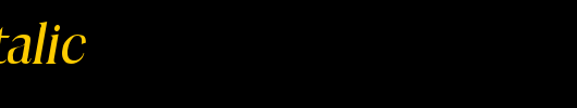 Toledo-Italic.ttf类型，T字母英文