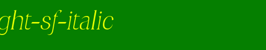 Toledo-Light-SF-Italic.ttf类型，T字母英文