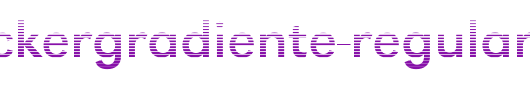 TomBeckerGradientE-Regular.ttf类型，T字母英文