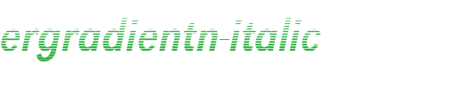 TomBeckerGradientN-Italic.ttf类型，T字母英文