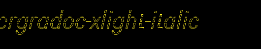 TomBeckerGradoC-Xlight-Italic.ttf类型，T字母英文