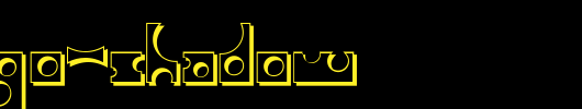 Toolego-Shadow.ttf类型，T字母英文