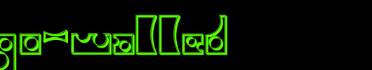 Toolego-Walled.ttf类型，T字母英文