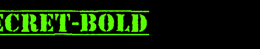 Top-Secret-Bold.ttf类型，T字母英文