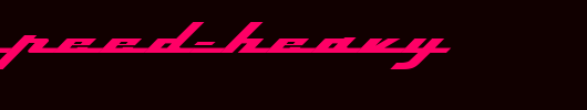 Top-Speed-Heavy.ttf类型，T字母英文