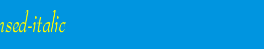 TopHatCondensed-Italic.ttf类型，T字母英文