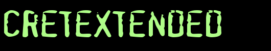 TopSecretExtended.ttf类型，T字母英文