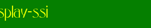 Toque-Display-SSi.ttf类型，T字母英文