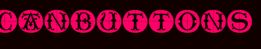 ToscanButtons.ttf类型，T字母英文