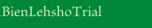 TpldLehBienLehshoTrial_其他字体