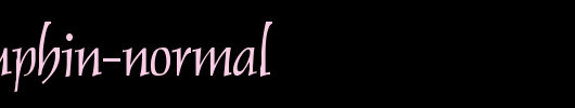 TrSah-Dauphin-Normal.ttf类型，T字母英文