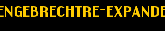 TrSah-Engebrechtre-Expanded-Bold.ttf类型，T字母英文