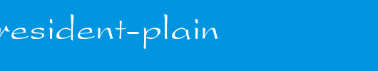 TrSah-President-Plain.ttf类型，T字母英文