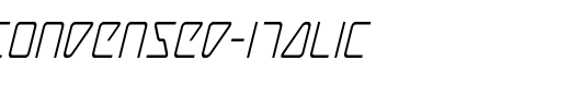 Tracer-Condensed-Italic.ttf类型，T字母英文