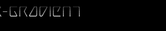 Tracer-Gradient.ttf类型，T字母英文