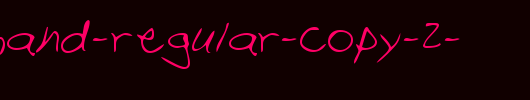 TracysHand-Regular-copy-2-.ttf类型，T字母英文