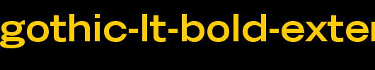Trade-Gothic-LT-Bold-Extended.ttf类型，T字母英文