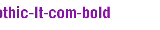 Trade-Gothic-LT-Com-Bold.ttf类型，T字母英文