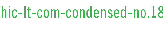 Trade-Gothic-LT-Com-Condensed-No.18.ttf类型，T字母英文