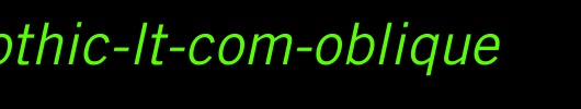 Trade-Gothic-LT-Com-Oblique.ttf类型，T字母英文