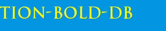 Tradition-Bold-DB.ttf类型，T字母英文