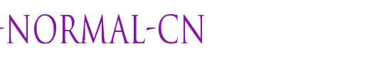 Trajan-Normal-Cn.ttf类型，T字母英文
