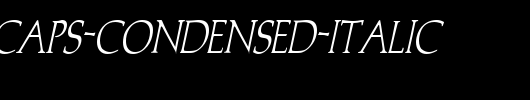 Trajans-Caps-Condensed-Italic.ttf类型，T字母英文