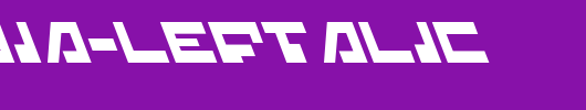 Trajia-Leftalic.ttf类型，T字母英文