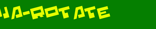 Trajia-Rotate.ttf类型，T字母英文