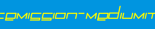 Trancemission-MediumItalic.ttf类型，T字母英文